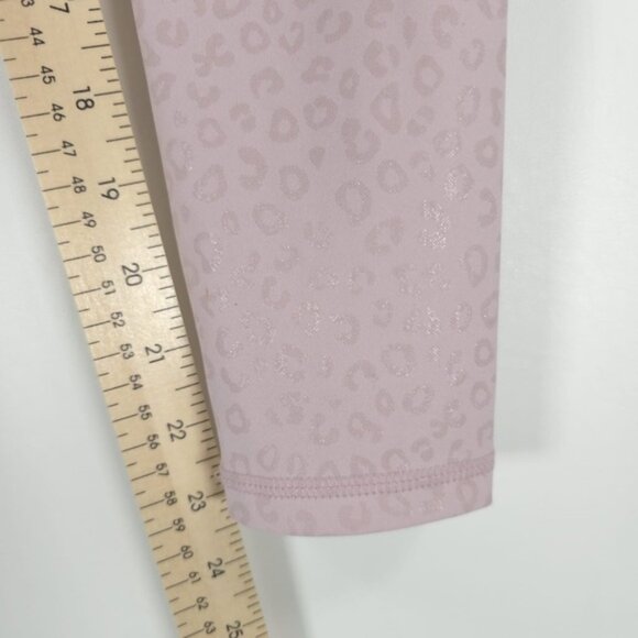 ZYIA ACTIVE Pink Leopard Unicorn Light N Tight‎ High-Rise 7/4 24” LEGGINGS Sz 2 - Picture 12 of 15